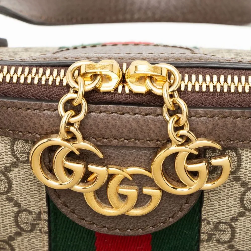 Gucci GG Supreme Ophidia Dome Medium Satchel
